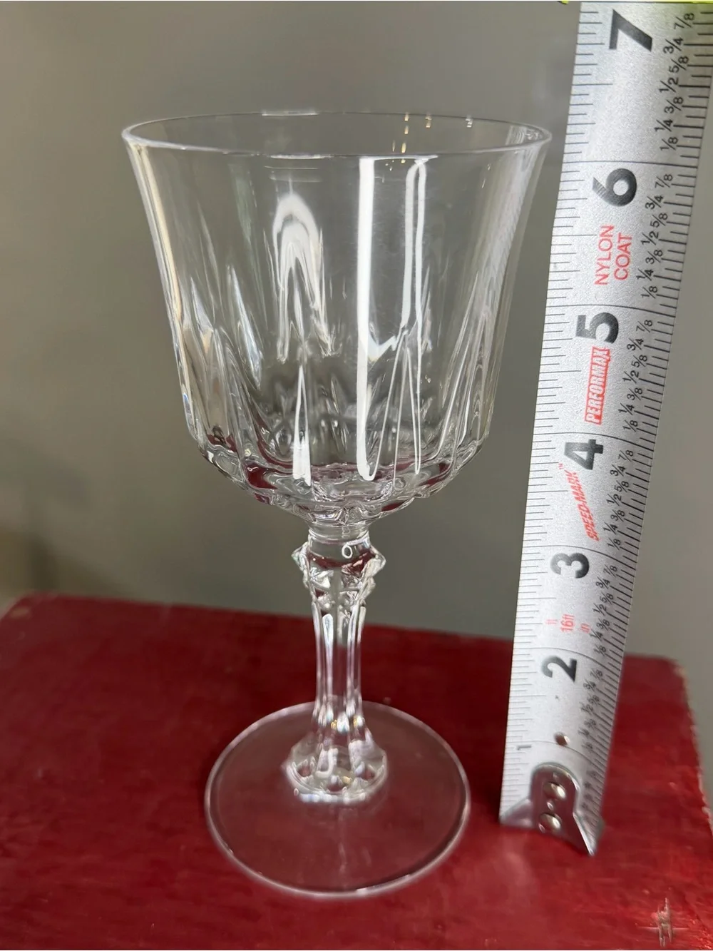Cristal D’arques durand Avignon 24% lead Crystal Wine Goblet - Wine Glass